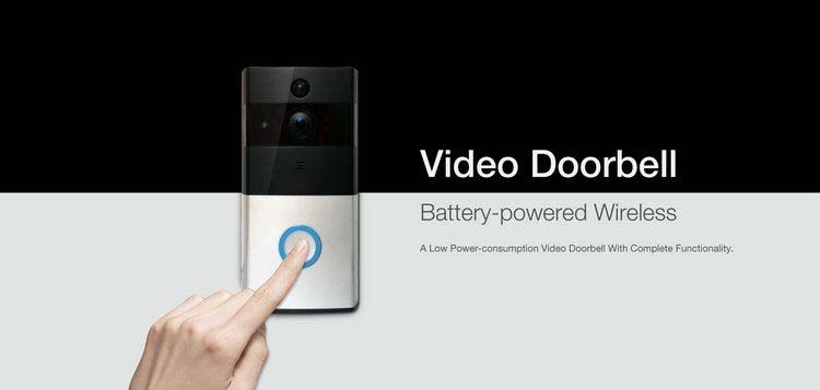 Low power consumption wifi doorbell VD-17W