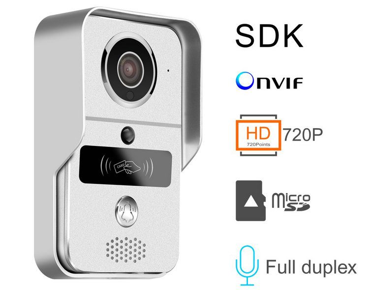 Mobile unlock Wifi video door phone camera VD-IP03C function