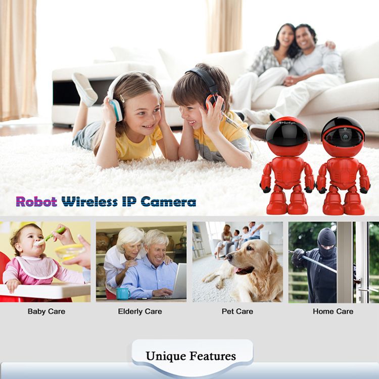 Wireless WIFI Pan& Tilt ip camera A160-1080 Scenes