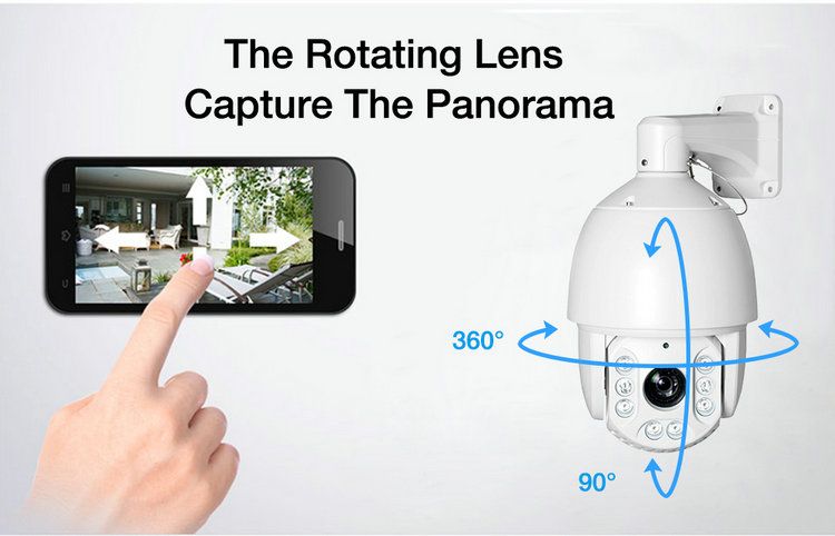 Speed dome PTZ camera IPC-PTZ1002AT Mobile PTZ