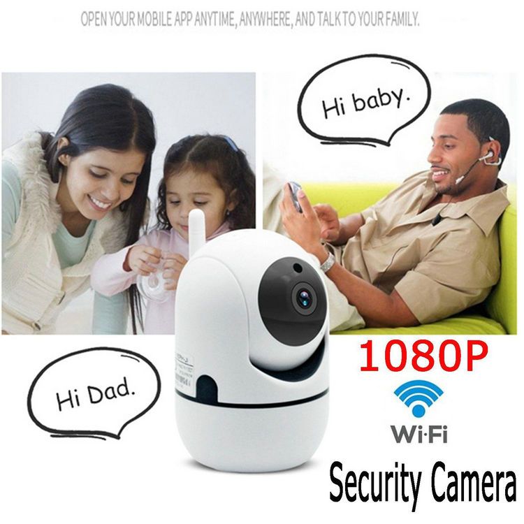 Motion Auto Tracking Cloud WIFI IP PTZ Camera IPC-808PT Audio