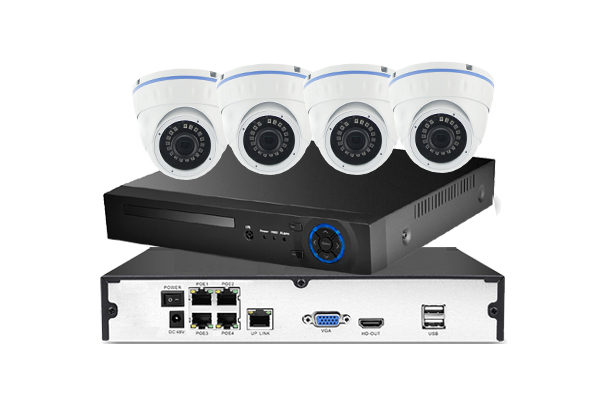 IPC-Kit6096-POE 4CH H.264/H.265 POE NVR kit