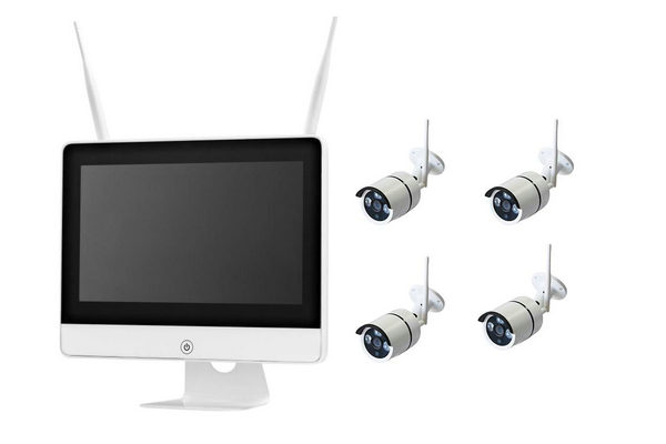 IPC-Kit913M 4CH Wireless 12.5 inch monitorNVR kit