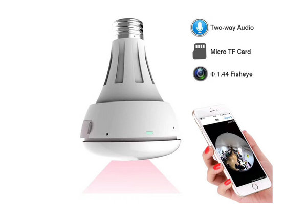 BULB-VR202 Wireless VR ip camera 360 degree Panoramic view