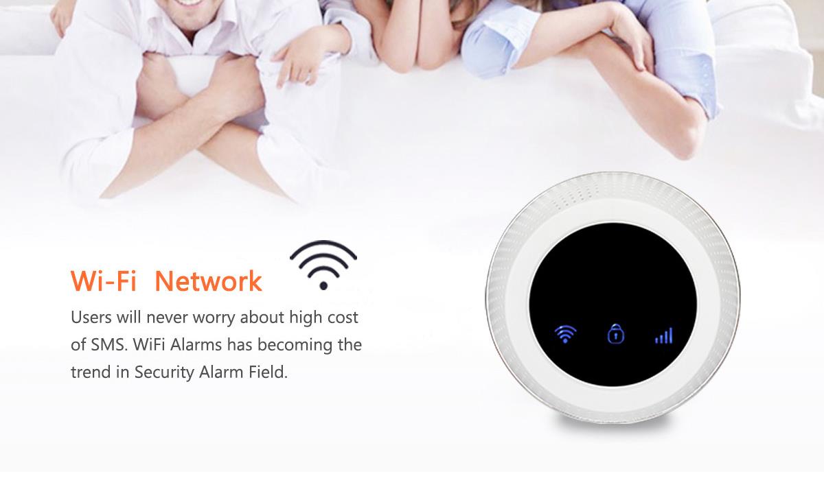 ALP-JT-24W WiFi GSM home alarm system