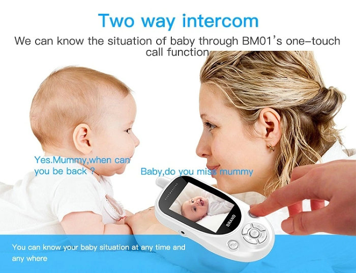 HD screen baby monitor Camera JY-BM01 Two way intercom