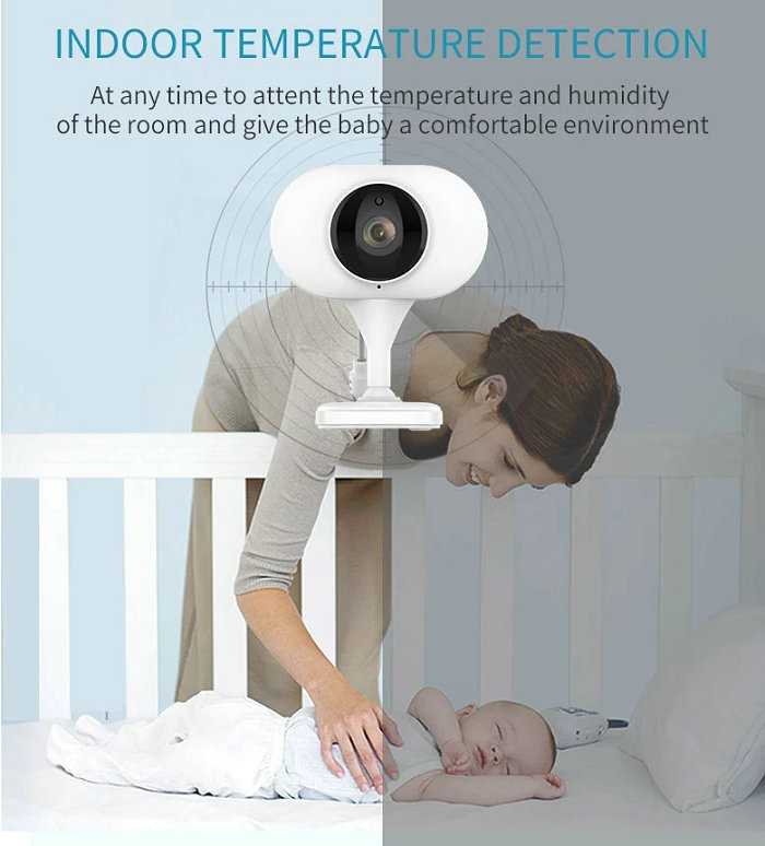 HD screen baby monitor Camera JY-BM02 Indoor Temperature Detection