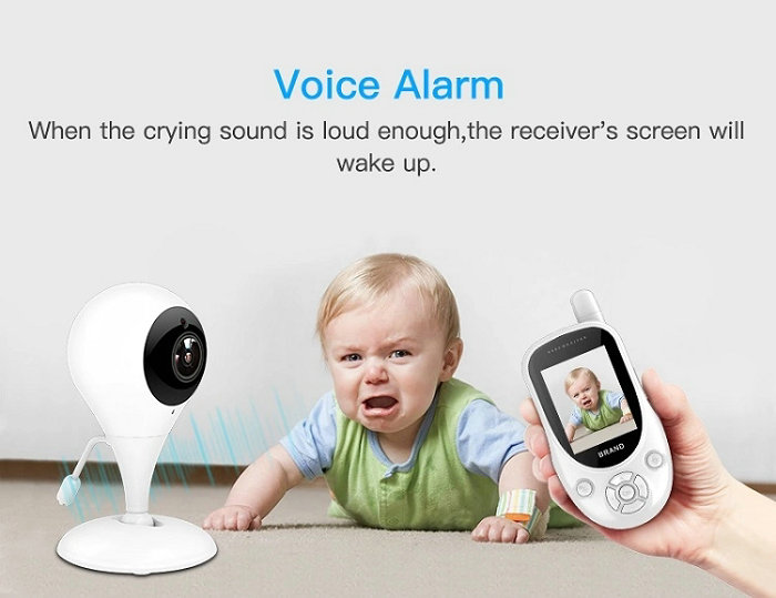 HD screen baby monitor Camera JY-BM01 Voice Alarm