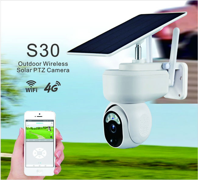 S30-4G UBox mini solar ptz camera