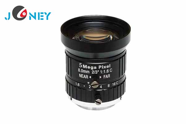 JY-C-8M-5MP-2/3F1.6 C/CS Mount manual Iris lens