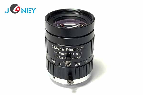 JY-C-12M-5MP-2/3F1.6 C/CS Mount manual Iris lens
