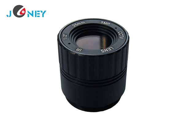 JY-CS-25FD-5MP-1/2F1.4  CS mount fixed Iris/focus lens