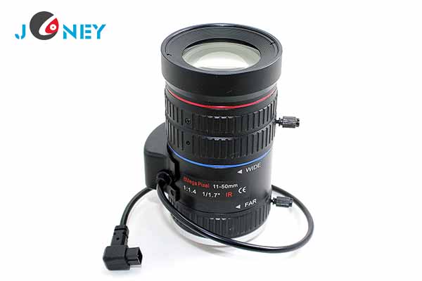 JY-1150CSA-8MP-1/1.7F1.4 Auto Iris manual vari-focal lens