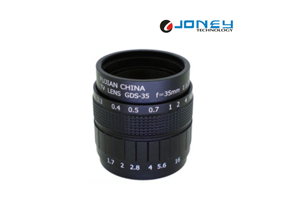 JY-CS-35M-1MP-2/3F1.7 C/CS Mount manual Iris lens