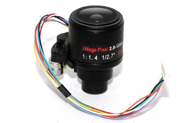 JY-2812M14Z-3MP-1/2.7F1.4 D14 Manual focus Motorized lens