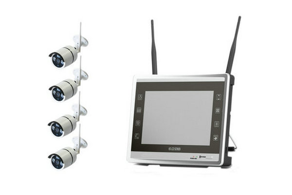 4CH Wireless 11 inch monitorNVR kit