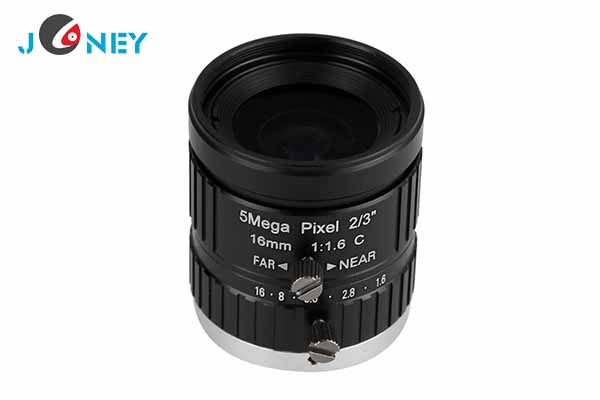 JY-C-16M-5MP-2/3F1.6 C/CS Mount manual Iris lens