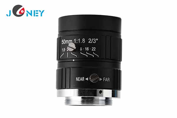 JY-C-50m-5MP-2/3F1.8 C/CS Mount manual Iris lens