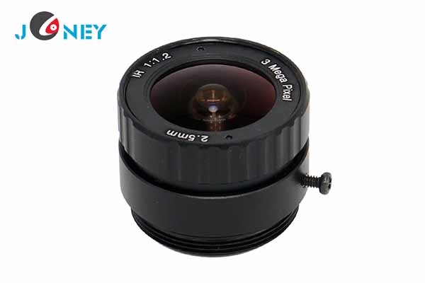 JY-CS-2.5FD-3MP-1/2.5F1.2  CS mount fixed Iris/focus lens