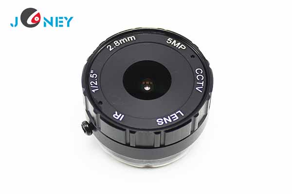 JY-CS-2.8FD-5MP-1/2.5F1.4  CS mount fixed Iris/focus lens