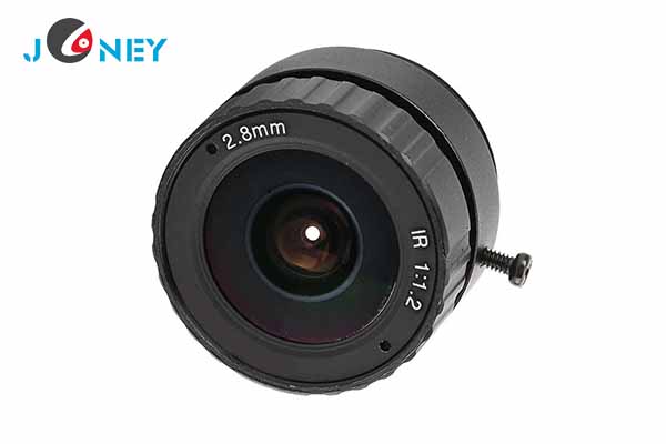 JY-CS-2.8FD-3MP-1/2.5F1.2  CS mount fixed Iris/focus lens